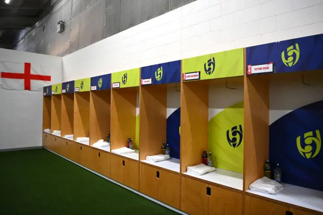 England locker room