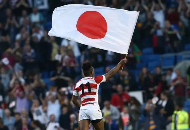 Japan beat South Africa