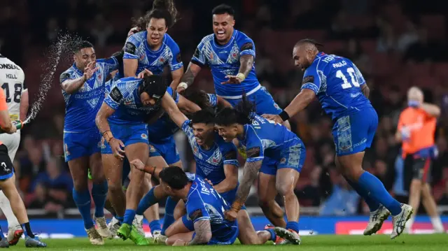 Samoa celebrate