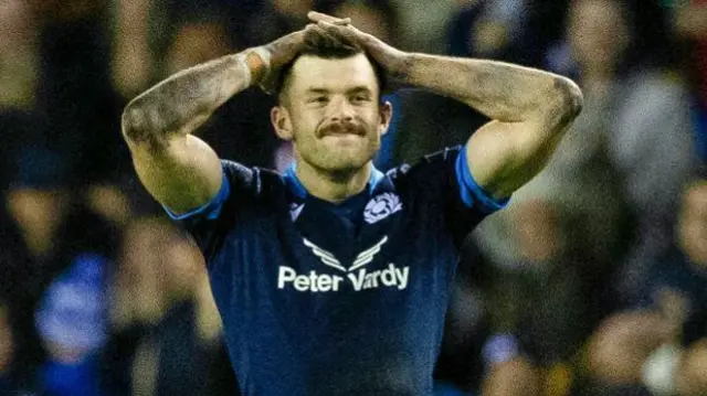Blair Kinghorn missed an opportunity for Scotland to beat Australia
