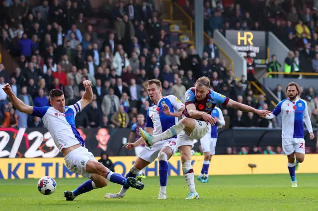 Ashley Barnes scores his second