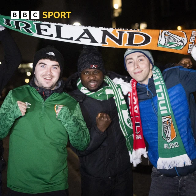 Republic of Ireland fans