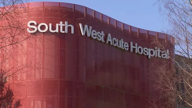 Exterior of South West Acute Hospital