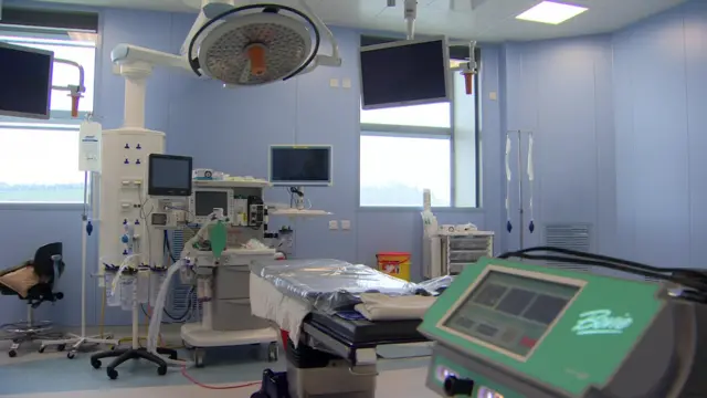 An operating theatre at the South West Acute Hospital in Enniskillen