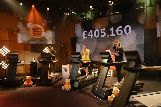 Reaction to new total of £405,160
