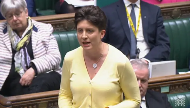 SNP's Alison Thewliss in the Commons