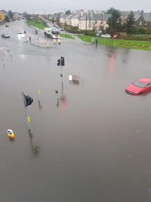 Edinburgh flood