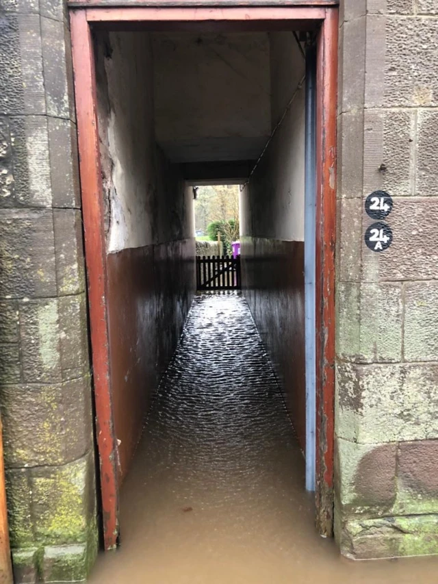 flooded passage