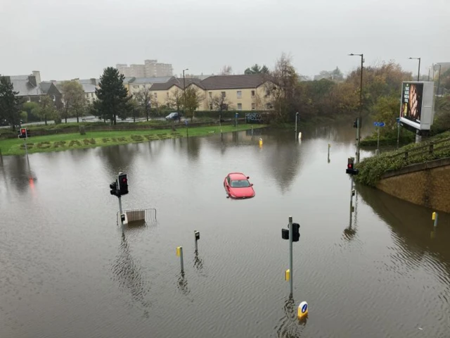 flooding in Edinburgh