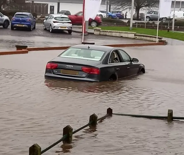 Stranded car