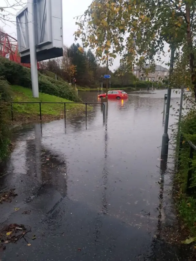 Edinburgh flood