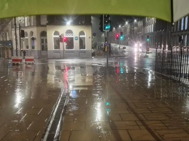 Princes Street in Edinburgh