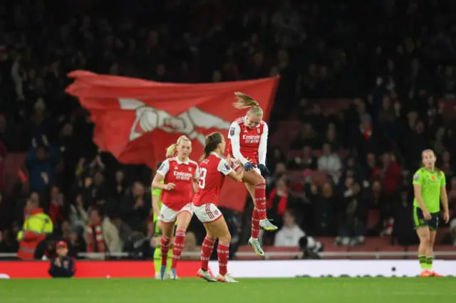 Arsenal celebrate