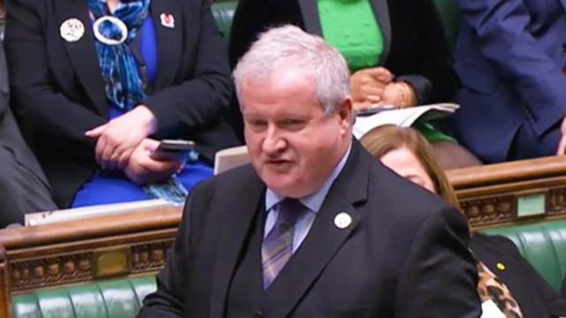 SNP leader Ian Blackford in Commons