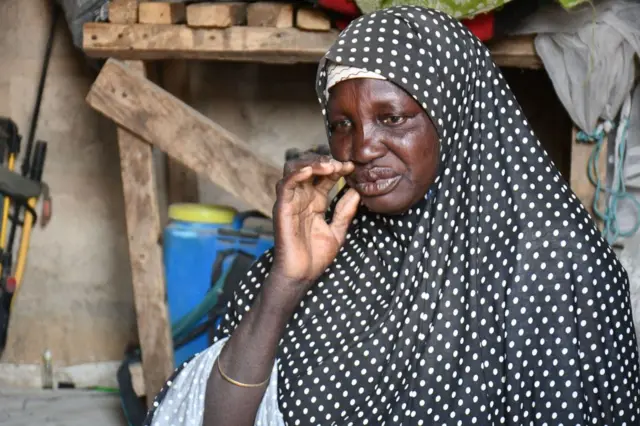 Bintu Ali from Bakassi refugee camp in Maiduguri