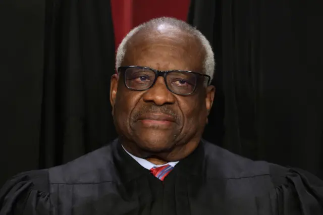 Photo of Supreme Court Justice Clarence Thomas