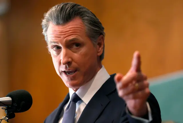 California Governor Gavin Newsom