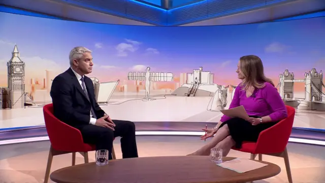 Steve Barclay and Laura Kuenssberg