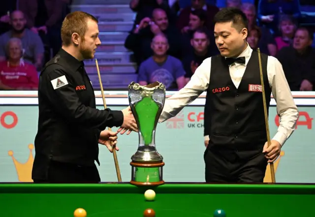 Mark Allen and Ding Junhui