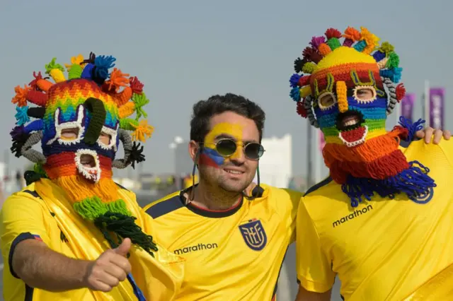 Ecuador fans