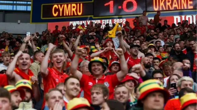 Wales fans