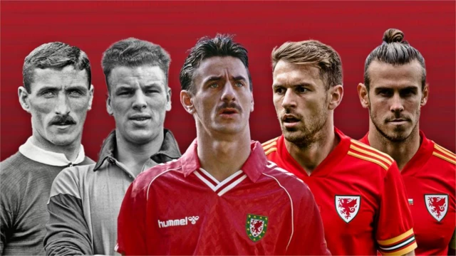 Wales greatest player graphic