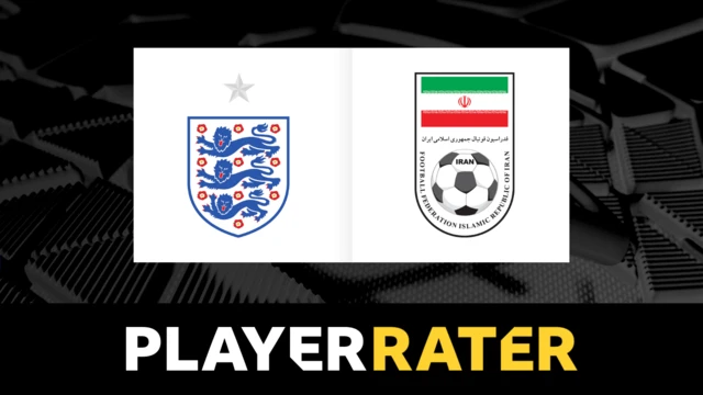 England v Iran player rater