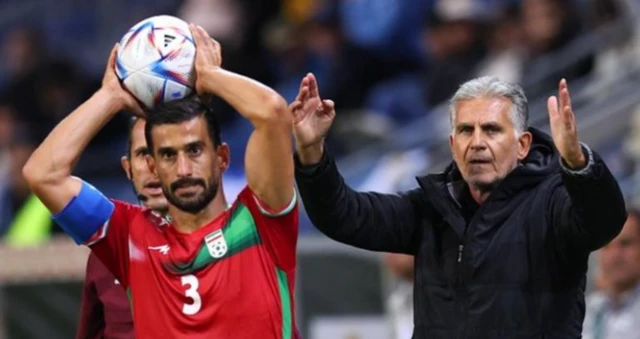 Carlos Queiroz (right)