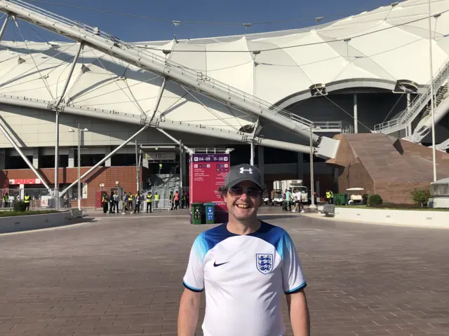 England fan Mike