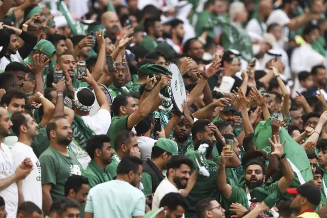 Saudi Arabia fans