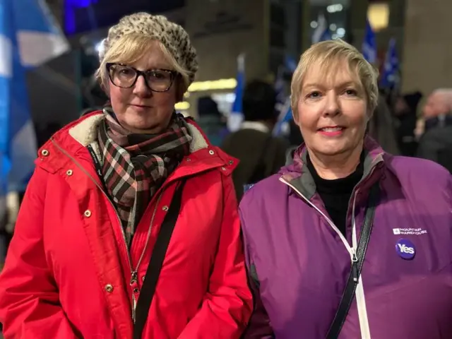 Glasgow protesters