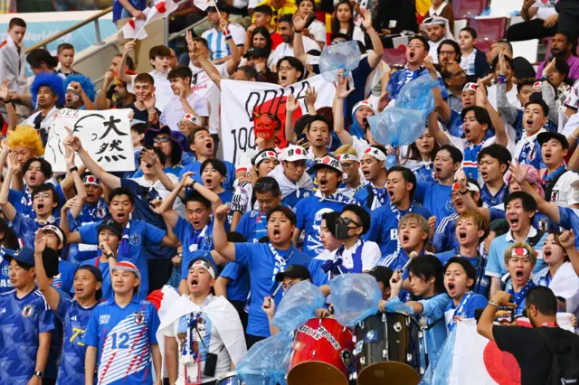 Japan fans