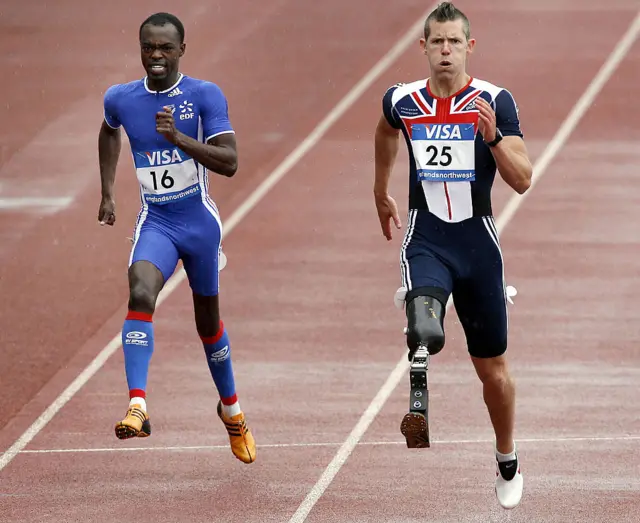 McFall at the 2007 Paralympic World Cup in Manchester