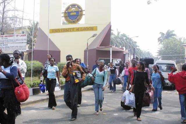 Dozens of students leave Lagos University