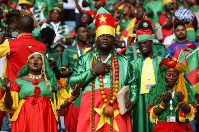 Cameroon fans