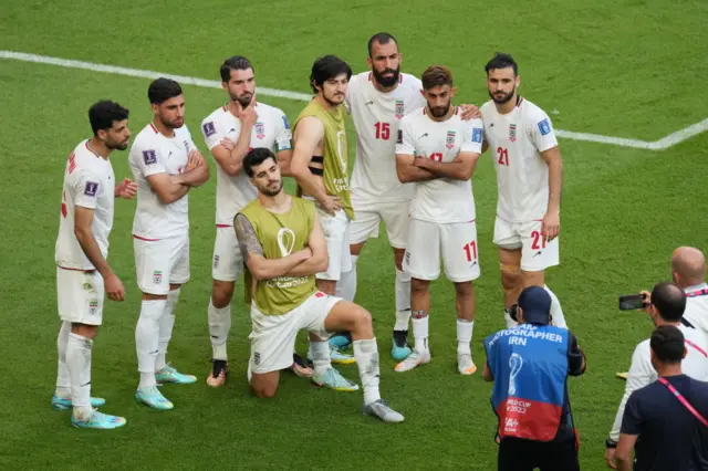 Iran players