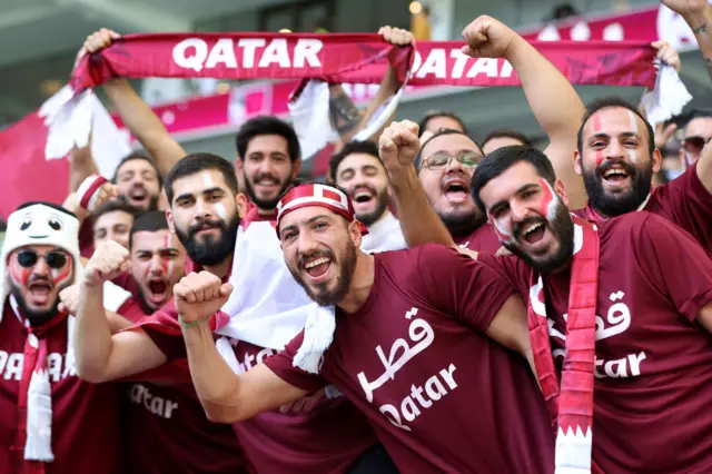 Qatar fans