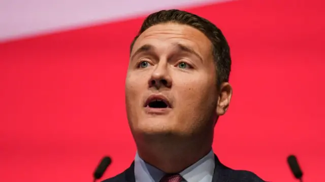 Shadow health secretary Wes Streeting