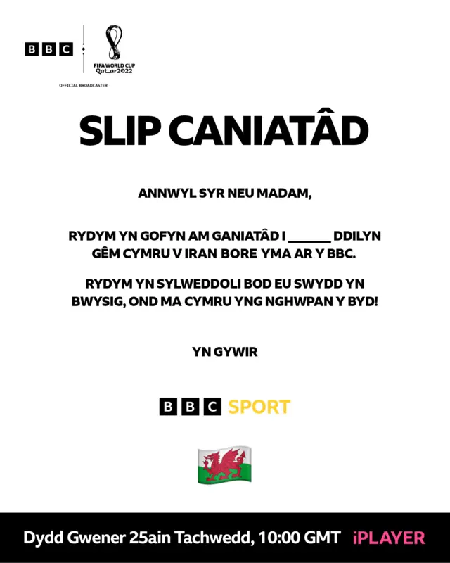 Slip caniatad