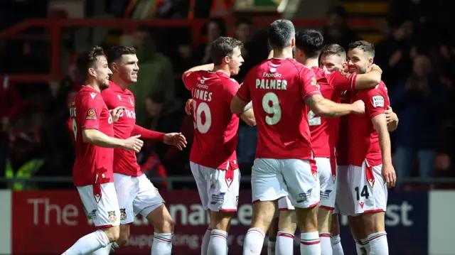 Wrexham celebrate