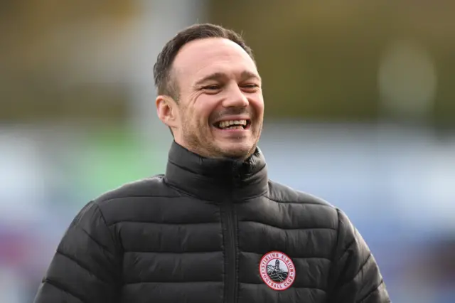 Stirling Albion manager Darren Young