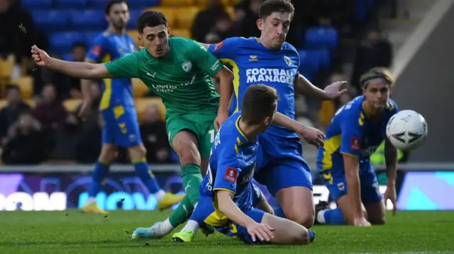 FT: AFC Wimbledon 0-2 Chesterfield