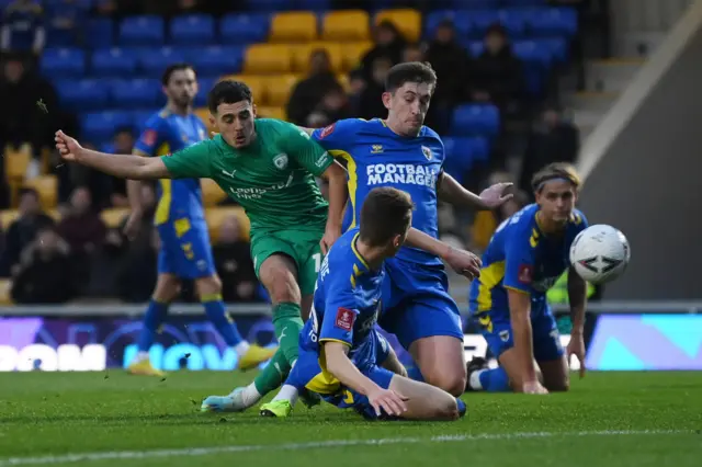 Armando Dobra scores for Chesterfield