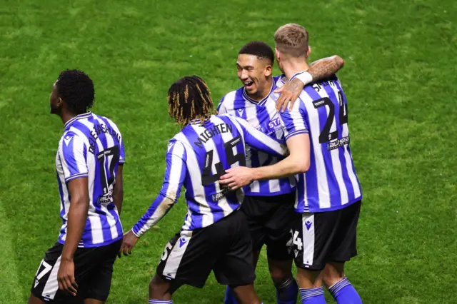 Sheffield Wednesday celebrate