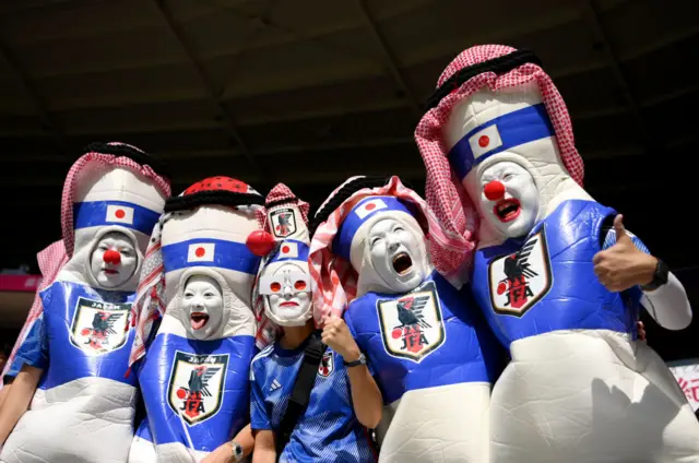 Japan fans