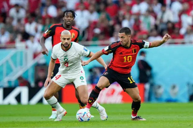 Belgium v Morocco