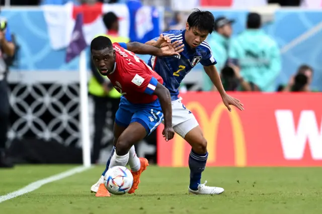 Japan v Costa Rica