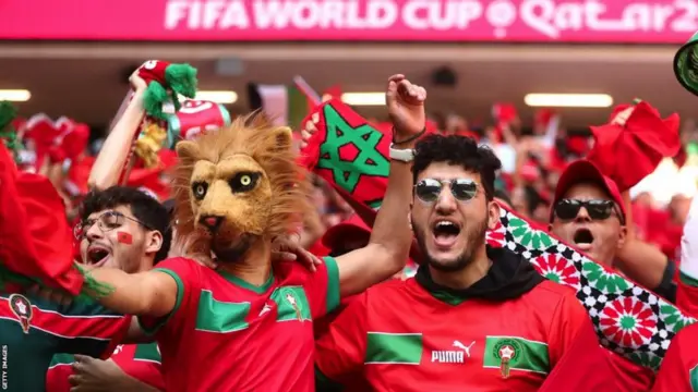 Morocco fans