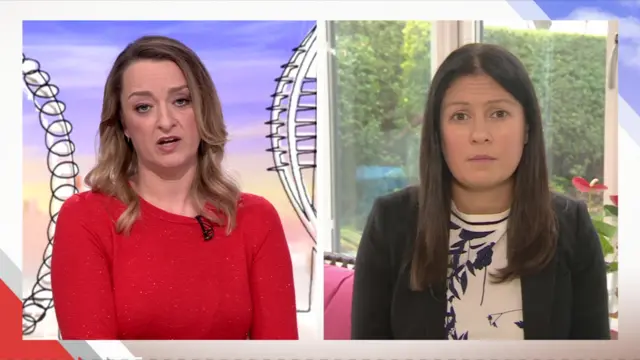 Laura Kuenssberg and Lisa Nandy