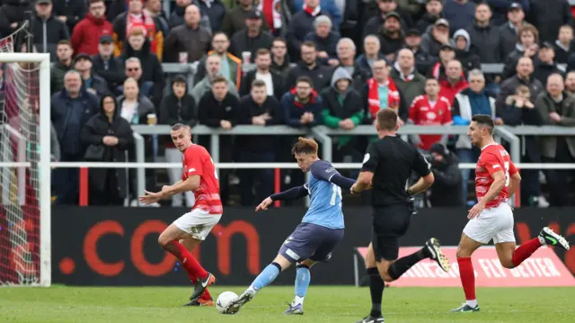 Ged Garner scores for Ebbsfleet